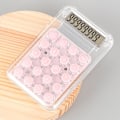 Miniatyrbillede 3 af 5: 2 stk. 8-cifret display lydløs bredskærms lommeregner til studerende elektronisk lommeregner, lyserød