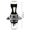 Pikkukuva 3 / 5: 5-osainen valkoinen auton LED-sumuvalo, uusi 9003/H4 3030