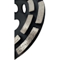 Pikkukuva 5 / 5: Timanttihiomakiekko, 125 mm x 22,23 mm, kaksinkertainen timanttihiomakiekko