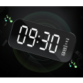 Miniatyrbilde 4 av 5: Multifunksjonell LED digital alarmklokke, Azultooth-høyttaler, Bedsi