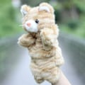 Miniatyrbilde 2 av 5: Tabby Katt Hånddukker Kitty Kosedyr Leker Dukker B