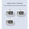 Miniatyrbilde 2 av 5: Mobiltelefon USB Smart Termometer Bao k8 Berøringsfri Infrarød Th