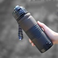 Miniatyrbild 2 av 5: Sportvattenflaska för barn, 500ml/700ml/1000ml - BPA-fri Eco-f svart 500ml