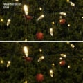 Miniatyrbild 5 av 5: 200 LED(100x2), 66ft(33x2) julbelysning Flerfärgad, anslutbar 1 Warm White 100 LED