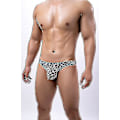 Miniatyrbild 5 av 5: Mäns Leopardmönstrade Tanga G-string Underkläder Tiger head gold M