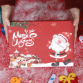 Miniatyrbild 2 av 3: Julklappsask, flickvänjulförpackningsask, kreativ present Green X Gift Bag 33x25x14