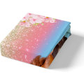 Miniatyrbild 4 av 5: Flickor Häst Sängkläder Set Barn Hästar Rosa Blommig Täcke Set För Ki 200x200cm