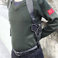Miniatyrbild 5 av 5: Taktiskt Läder Axelpistolholster För PPK/PPKS-Serien