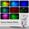 Miniatyrbild 4 av 5: Ny Galaxy Star-projektor Starry Sky Night Light Astronaut Lamp Home R White Big Version