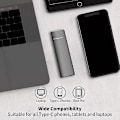 Miniatyrbild 5 av 5: 16tb Extern Ssd Mobile Solid State hårddisk USB 3.1 Externa sliver 6TB