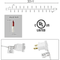 Miniatyrbild 2 av 5: Röda julljus, 33 Ft 150 Count glödlampor Mini String Lights
