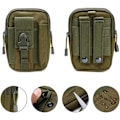 Miniatyrbild 5 av 6: Taktiska Midjeväska, Universal Utomhus Midjeväska | Molle EDC Pou 2 Army Green02