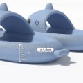 Miniatyrbild 4 av 5: 2022 Shark Tofflor Halkfria dusch Badtofflor Soft Summe 42-43 Grå
