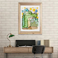 Miniatyrbild 1 av 2: Konstramar för Barn med Frontöppning | 1/2 st Konstverksram A4 för Barn | Fotoramar för Barns Konstverk för Flera Bilder | Konstverksdisplay för Barn