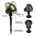 Miniatyrbild 4 av 5: Led projektor utomhus landskap scen jul ljus boll projektion EU Plug