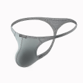 Miniatyrbild 2 av 3: Herrbyxor Body Shaping Physique Byxor String grey L