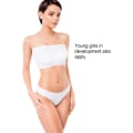 Miniatyrbild 2 av 6: Trådlös Bralette för Kvinnor, Sömlös Bandeau, Stretchig, Ostoppad Svart, vit, hudfärg One Size
