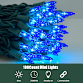 Miniatyrbild 2 av 5: Dirnun julbelysning Klarvit 100 Count glödlampor UL C Blue