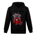 Miniatyrbild 1 av 2: Skibidi Toalett Spel Barn Pojkar Flickor Hoodie Långärmad Lös Huvad Tröja Black 9-10Y