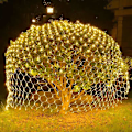 Miniatyrbild 3 av 5: 2mx2m 1,5mx1,5m 2x3m Julgirlanger Led String Christmas Net Light White 3Mx2M 200LEDs-EU Plug 220V