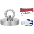Miniatyrbild 1 av 4: 35-600kg Neodymium Fiske- och Räddningsmagnet med 20m Rep 60mm