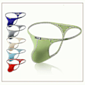 Miniatyrbild 1 av 2: Herrbyxor Body Shaping Physique Byxor String Red L