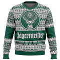Miniatyrbild 2 av 3: Jagermeister Ugly Christmas Sweater Pullover Herr 3d Sweatshirt Toppar 1 4XL