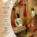 Miniatyrbild 2 av 5: Julbelysning 2Pack 12 LED 7.87ft Juldekorationer String Ligh 2 Pack