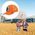 Miniatyrbild 4 av 5: Truckerkeps med Djurmotiv i Mesh-Stil för Män och Kvinnor Fred