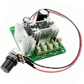 Miniatyrbild 2 av 5: 6V-90V 15A DC Motorvarvtalsreglering 16KHZ PWM-styrenhet Varvtalsregulatormodul Stöd PLC-styrning