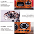 Miniatyrbild 2 av 4: Retro Klassisk Stil Bluetooth Grammofon Högtalare Bärbar Mini Trådlös Ljudhögtalare För Hemmet
