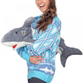 Miniatyrbild 1 av 4: Unisex Stickad Ful Jultröja - Nyhet 3D Dock Pullover För shark S