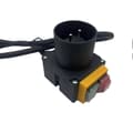 KOA7 250V 12A Elektromagnetisk knappströmbrytare för vedklyv