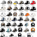 Miniatyrbild 5 av 5: Farm Animal Trucker Baseball Cap Hatt Mesh Style Män Kvinnor Hip Ho Funky