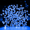 Miniatyrbild 3 av 5: Ljusa 66FT 200 LED-julljus, julljusslingor Anslut Blue 200 LED