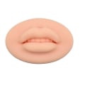 Miniatyrbild 1 av 2: Öppen Mun 3D Läpp Bästa Praxis Silikon Hud Med Tänder Makeup ljusbeige