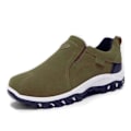 Miniatyrbild 1 av 5: Slip-on Walking Shoes för män Casual Andas Anti Slip Skor Wi Grå 40