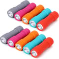 10-pack Professionella Mini Ficklampor för Utomhusbruk, Superstark 100 Lumen