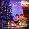 Miniatyrbild 3 av 5: 200 LED(100x2), 66ft(33x2) julbelysning Flerfärgad, anslutbar 1 Red & Green 200 LED