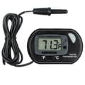 Akvariumtermometer - LCD Digital Akvariumtermometer med Sugkopp och Nedsänkningsprob för Akvarium, Terrarium