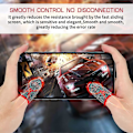 Miniatyrbild 3 av 5: Fingertoppsskydd för Gaming Mobilspel Kontroller Tummärmar