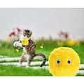 Miniatyrbild 4 av 5: Fågelformad kattleksaksboll med kattmynta, realistisk interaktiv kattleksak med sjungande fåglar, för bitning, distraktion, tuggning