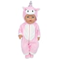 Miniatyrbild 2 av 2: Söta dockkläder Stitch Flamingo Unicorn Giraff Dinosaurie Outfits Ove Unicorn