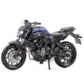1:18 2018 Yamaha Mt07 Motorcykel Modell Leksaker