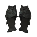 Miniatyrbild 1 av 3: Unisex simulering 3d fisk tofflor sommar roliga mode flip flops för 40-41 Black