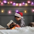 Miniatyrbild 2 av 5: Globe String Lights Sovrum, 100 Led Fairy Lights Plug in, Indoor Stri Purple 100 LED USB