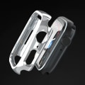Miniatyrbild 3 av 5: Bebetter Shxx 2-pack Kompatibelt för Apple Watch-fodral [inget skärmskydd Silver 41mm