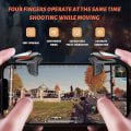 Miniatyrbild 2 av 5: Pubg Mobile Game Controller Trigger, Ny telefon Game Controller Gamepad