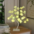 Miniatyrbild 1 av 4: Vacker Handgjord Rosblomma LED-lampa - Romantisk Heminredning & Nattlampa | Unik Gåva, Sovrumsaccent, Bröllopsdekoration, USB Green