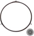 22 cm Universal Plattspelarhållare (Brun), Mikrovågsugnsroterande ring